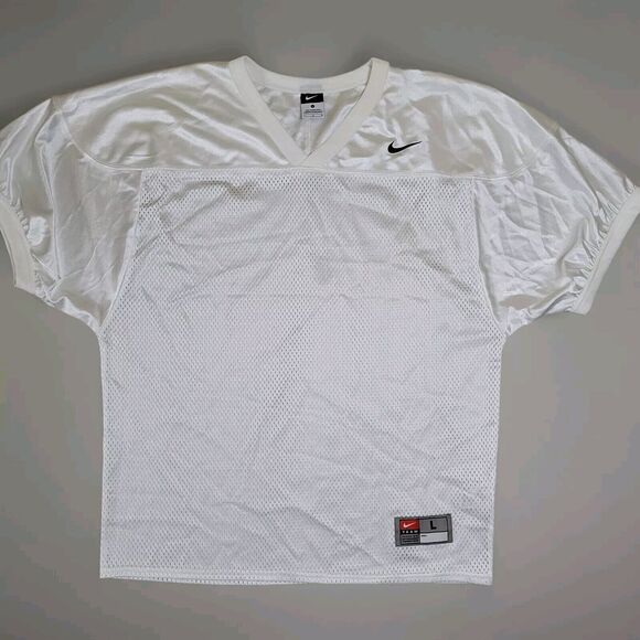Nike Dri-Fit Mens Stock Flag Football Mesh Practice Jersey Game Top Size L - Picture 1 of 9